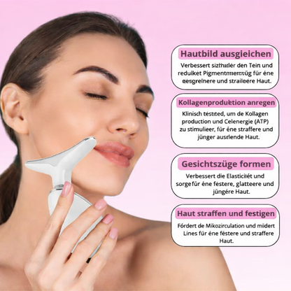 Celaru - Straffendes LED-Gesichtsmassagegerät
